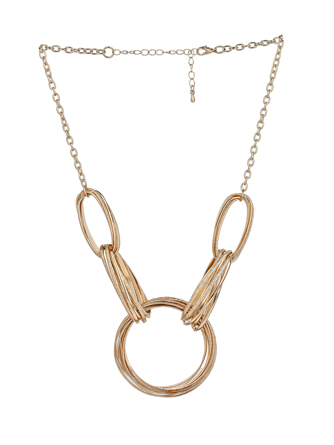 MAURYANA - Punk Design Cable Chain Necklace for Party and Casual Wear