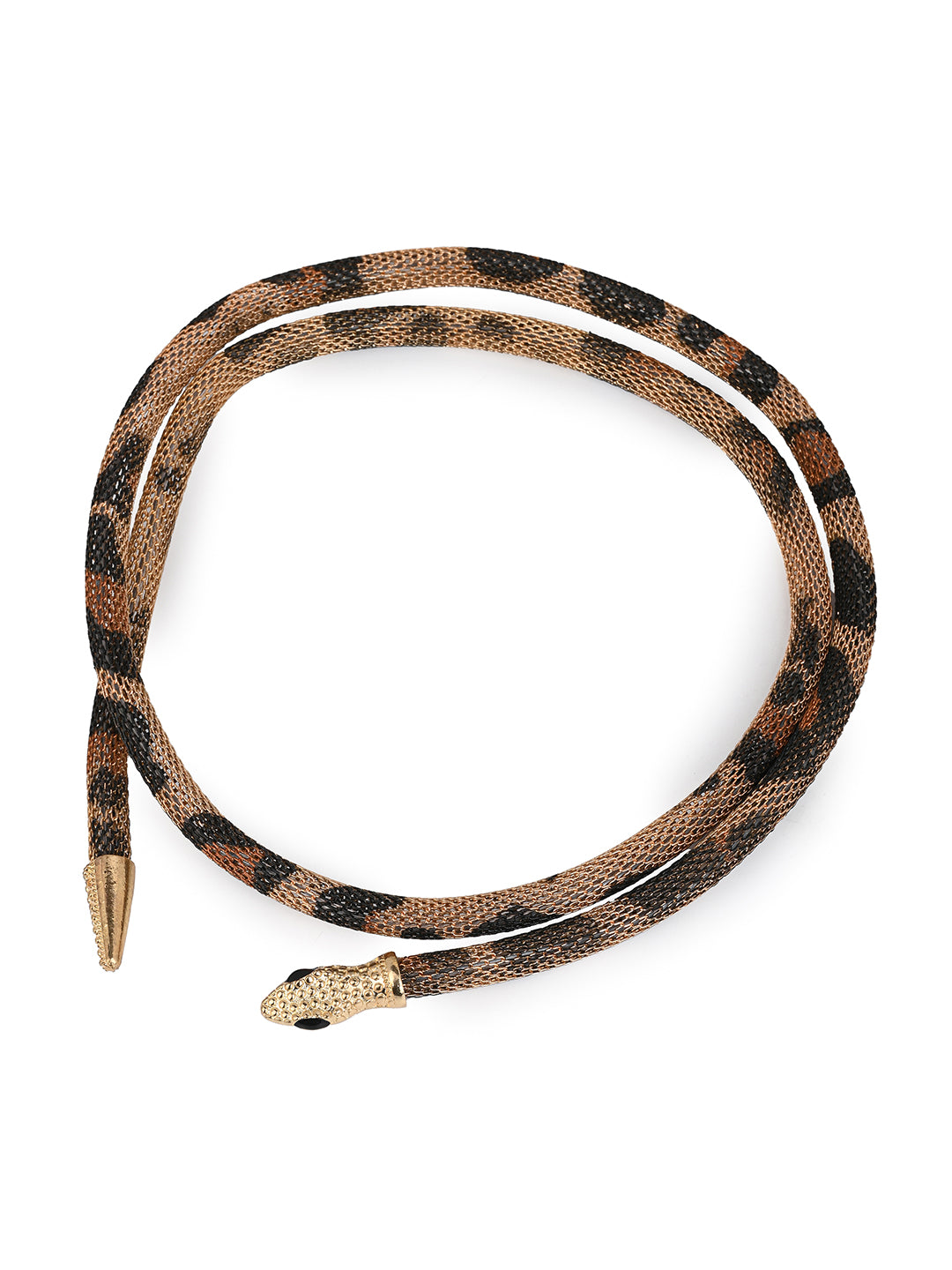 MAURYANA - Snake Design Adjustable Open End Necklace