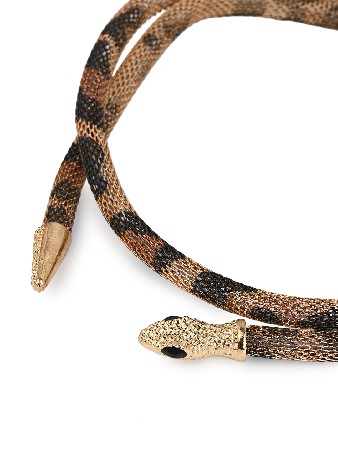 MAURYANA - Snake Design Adjustable Open End Necklace