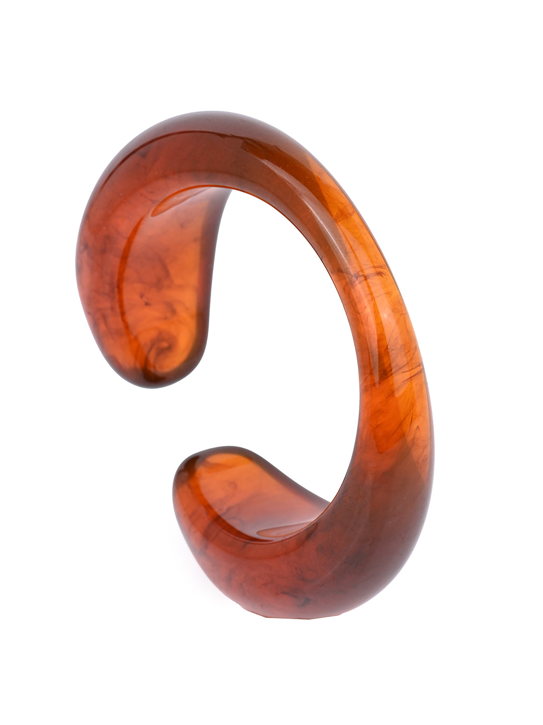 MAURYANA - Resin Crafted Open End Stylish Bangles Available in 4 color Options