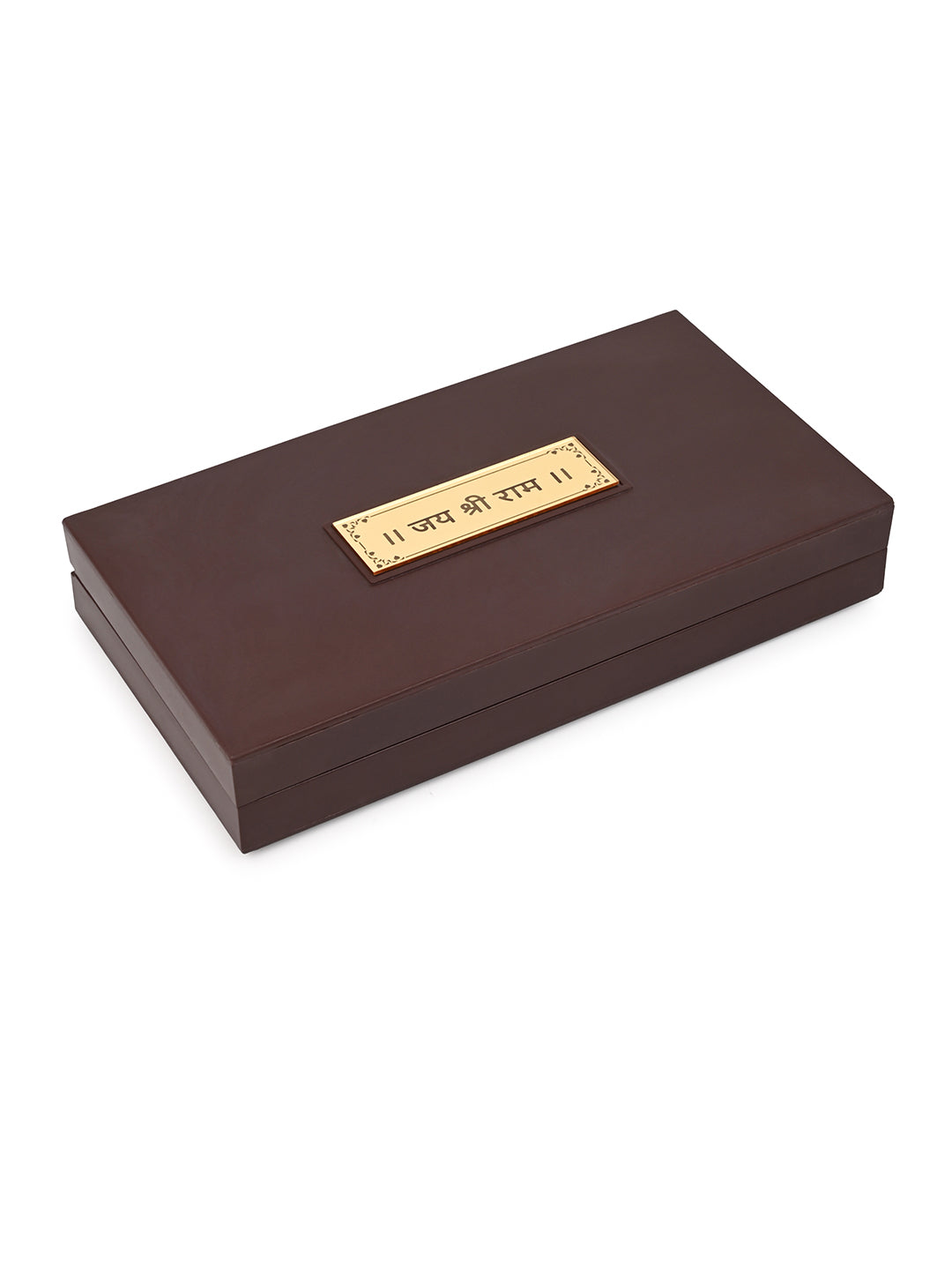 Ayodhya Shree Ram Charan Paduka Box for Puja Rituals and Gifting