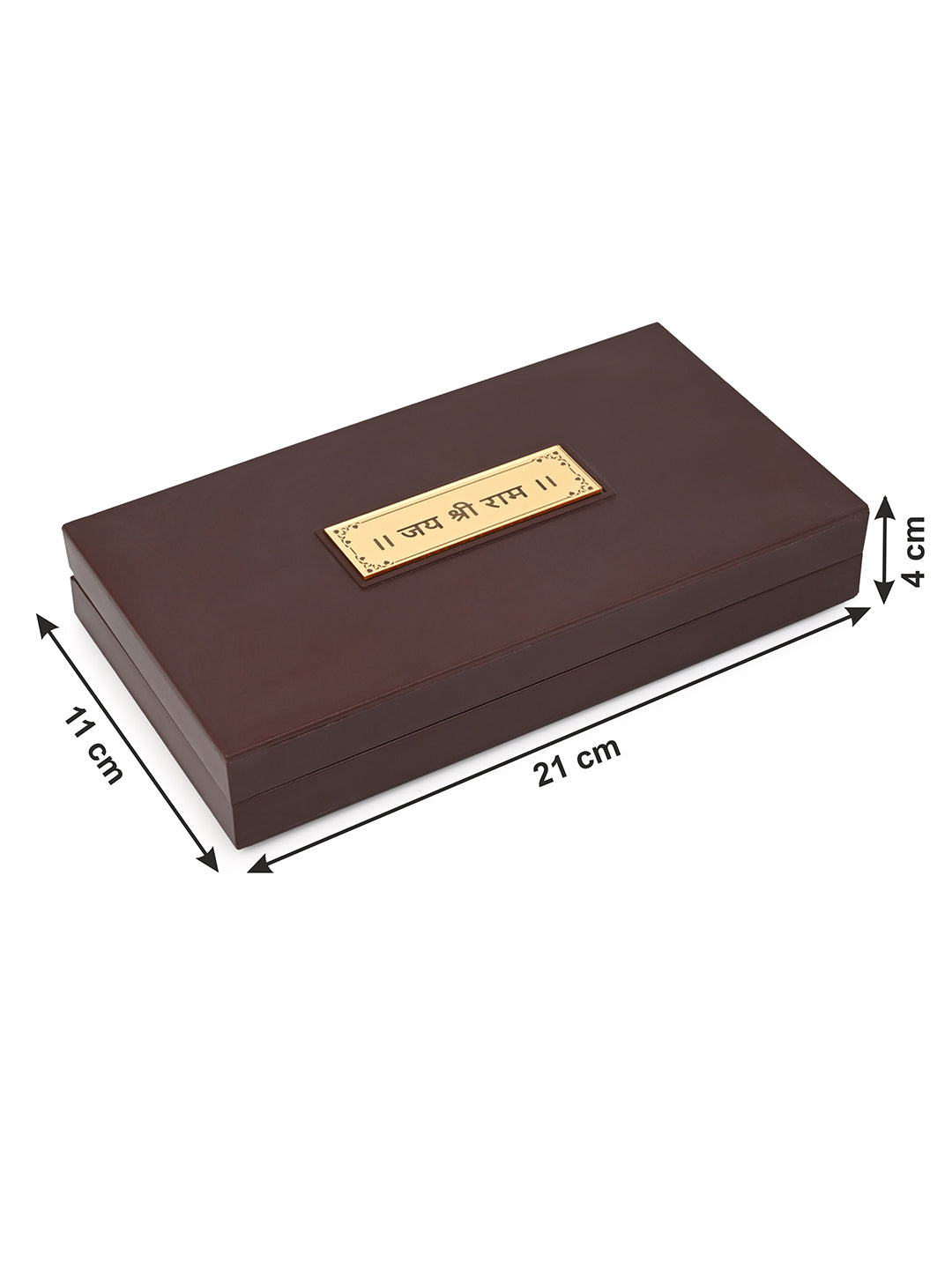 Ayodhya Shree Ram Charan Paduka Box for Puja Rituals and Gifting