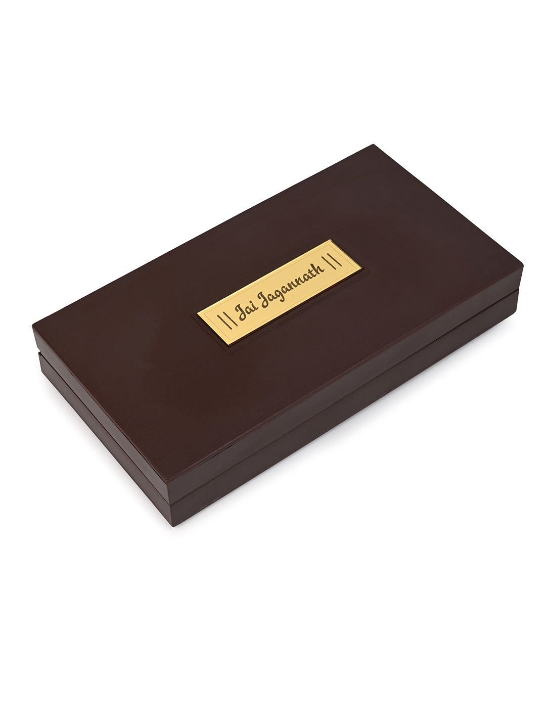 Lord Jagannath Charan Paduka Box for Puja Rituals and Gifting