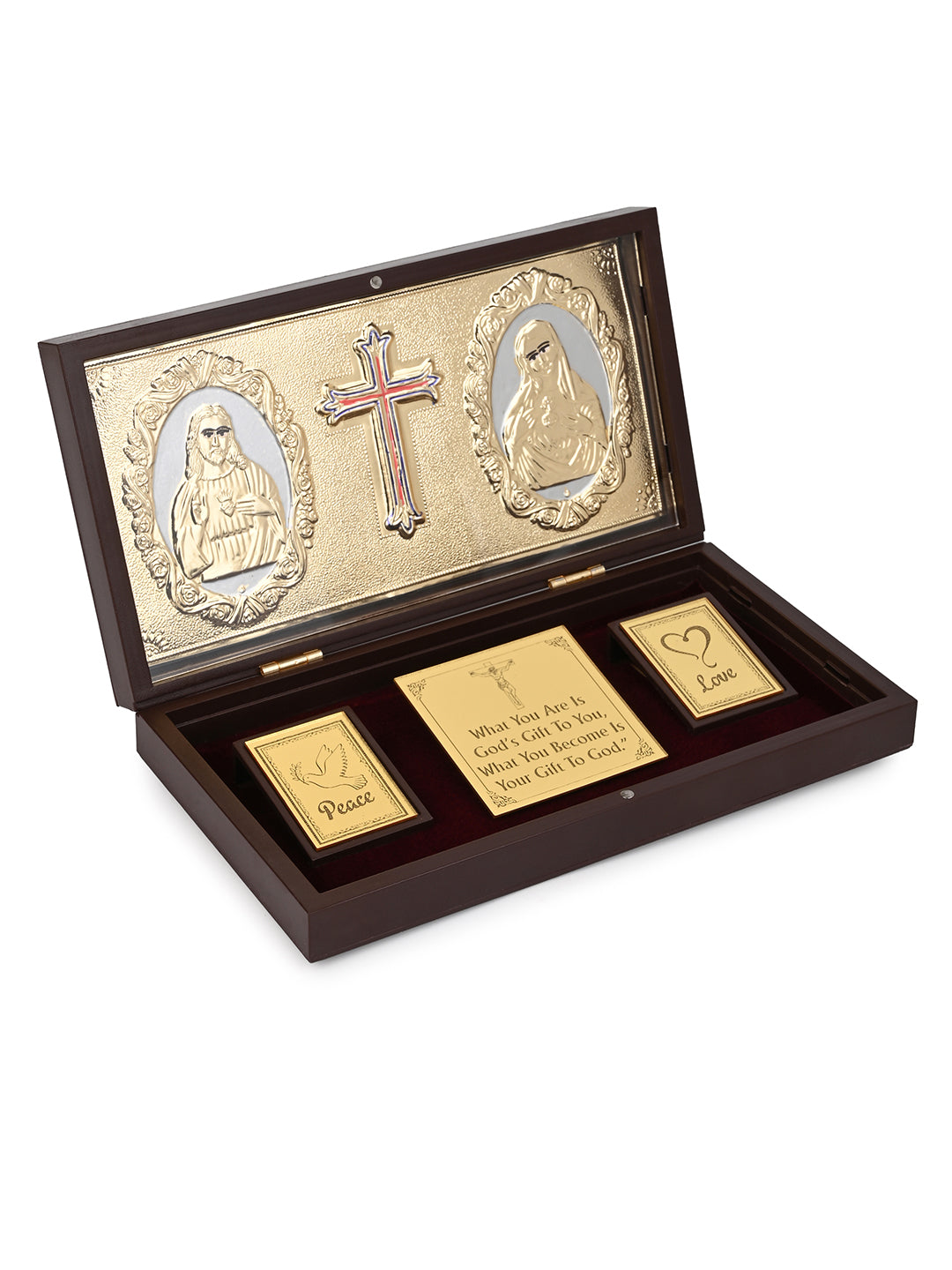 Holi Jesus and Mother Mary Religious Gift Box