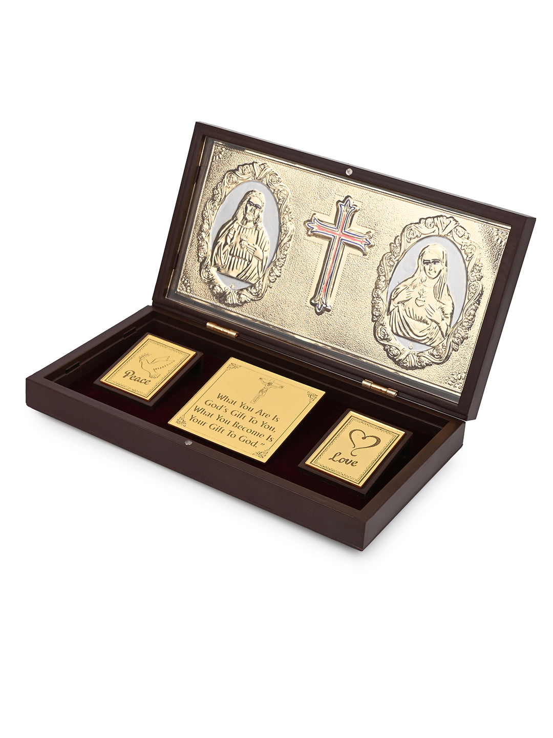 Holi Jesus and Mother Mary Religious Gift Box
