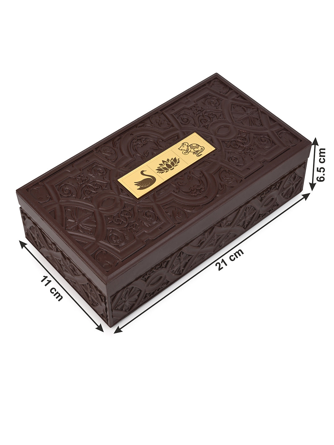 Laxmi Ganesh Saraswati Charan Paduka Corporate Box for Puja Rituals and Gifting