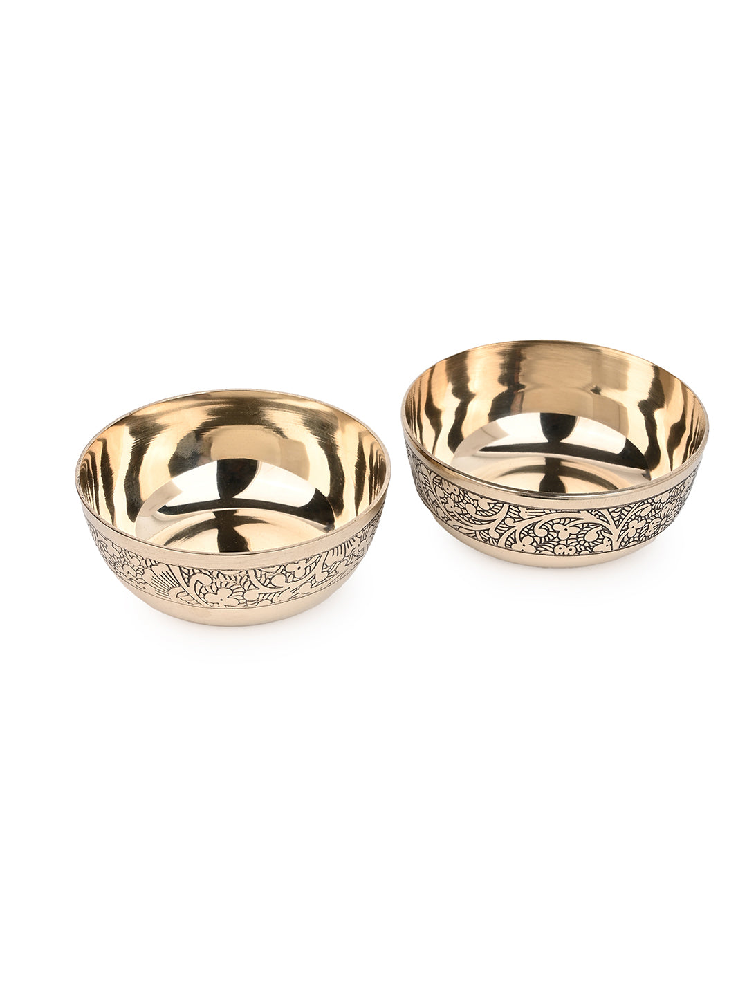 Traditional Kansa / Bronze 7 pieces Thali Set / Dinner set for Everyday Use