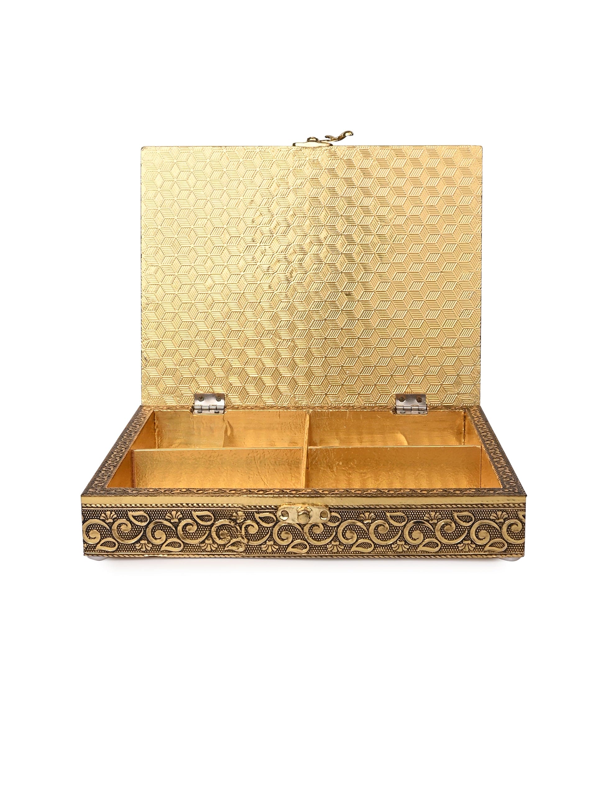 7x9 inches Handcrafted Meenakari Design Radha Krishna All Purpose Gift box