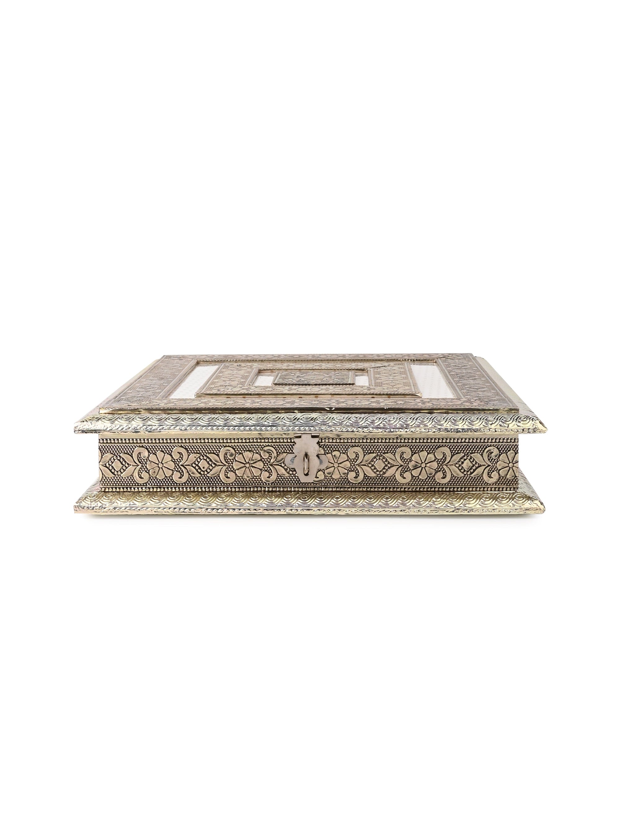 10x10 Inches Handcrafted Meenakari Design Gift Box