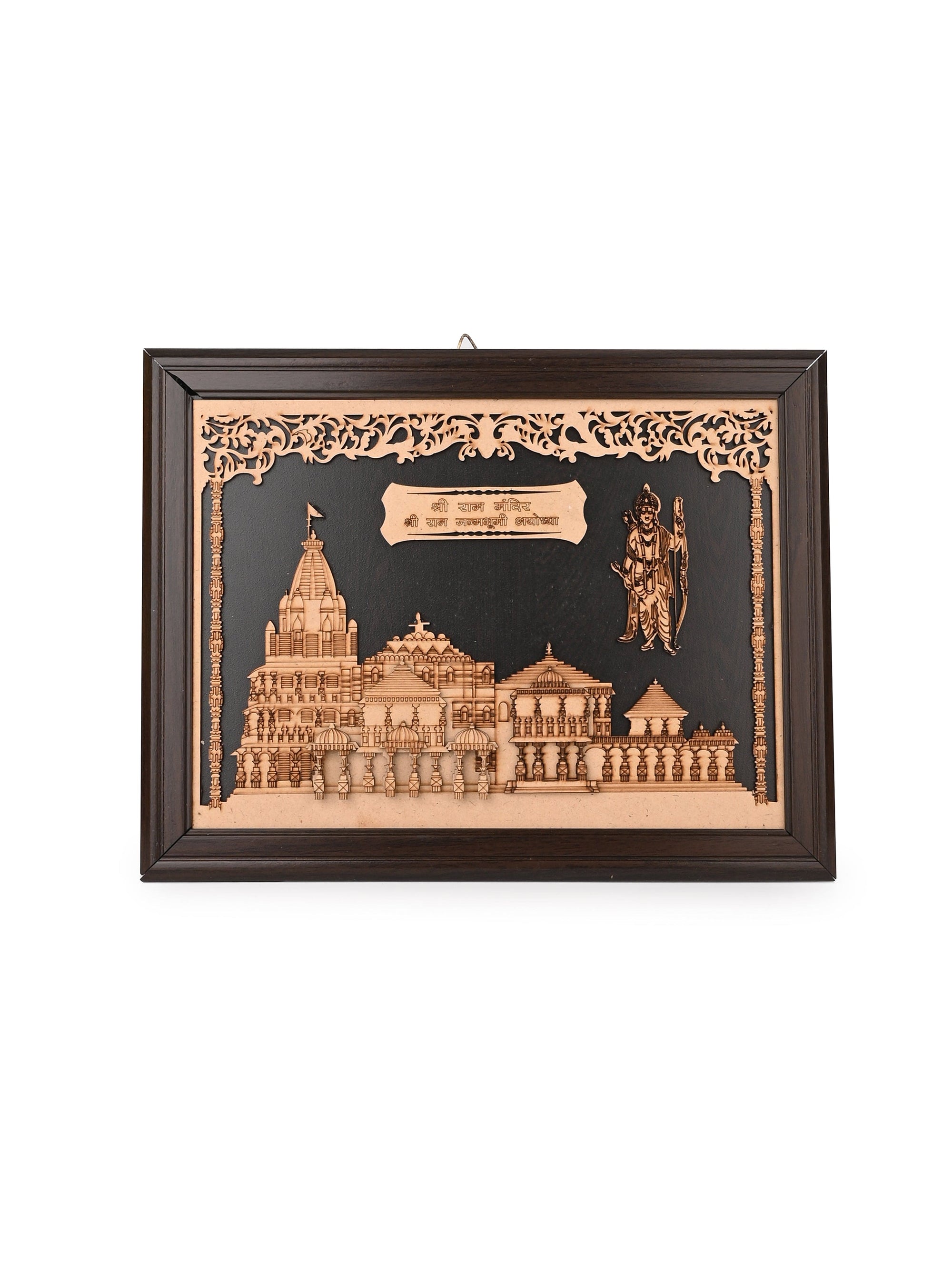 Ayodhya Ram Mandir Photo Frame for Home and Office Decor