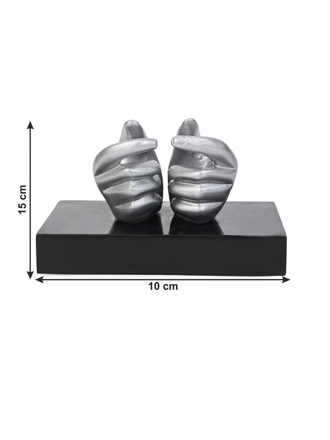 Stylish pair of hands presenting business card holder - Available in Gold, Silver and Black