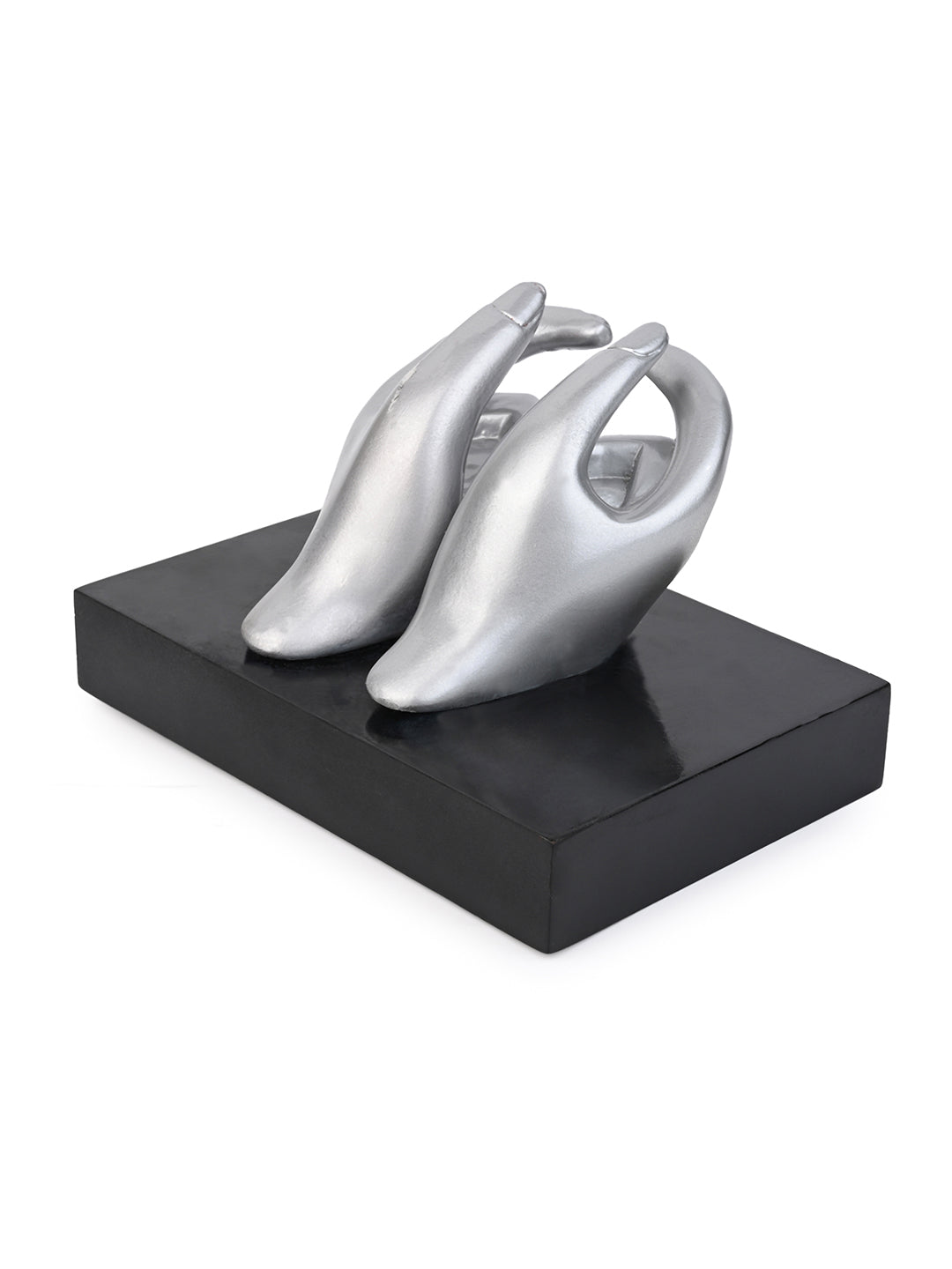 Stylish pair of hands presenting business card holder - Available in Gold, Silver and Black