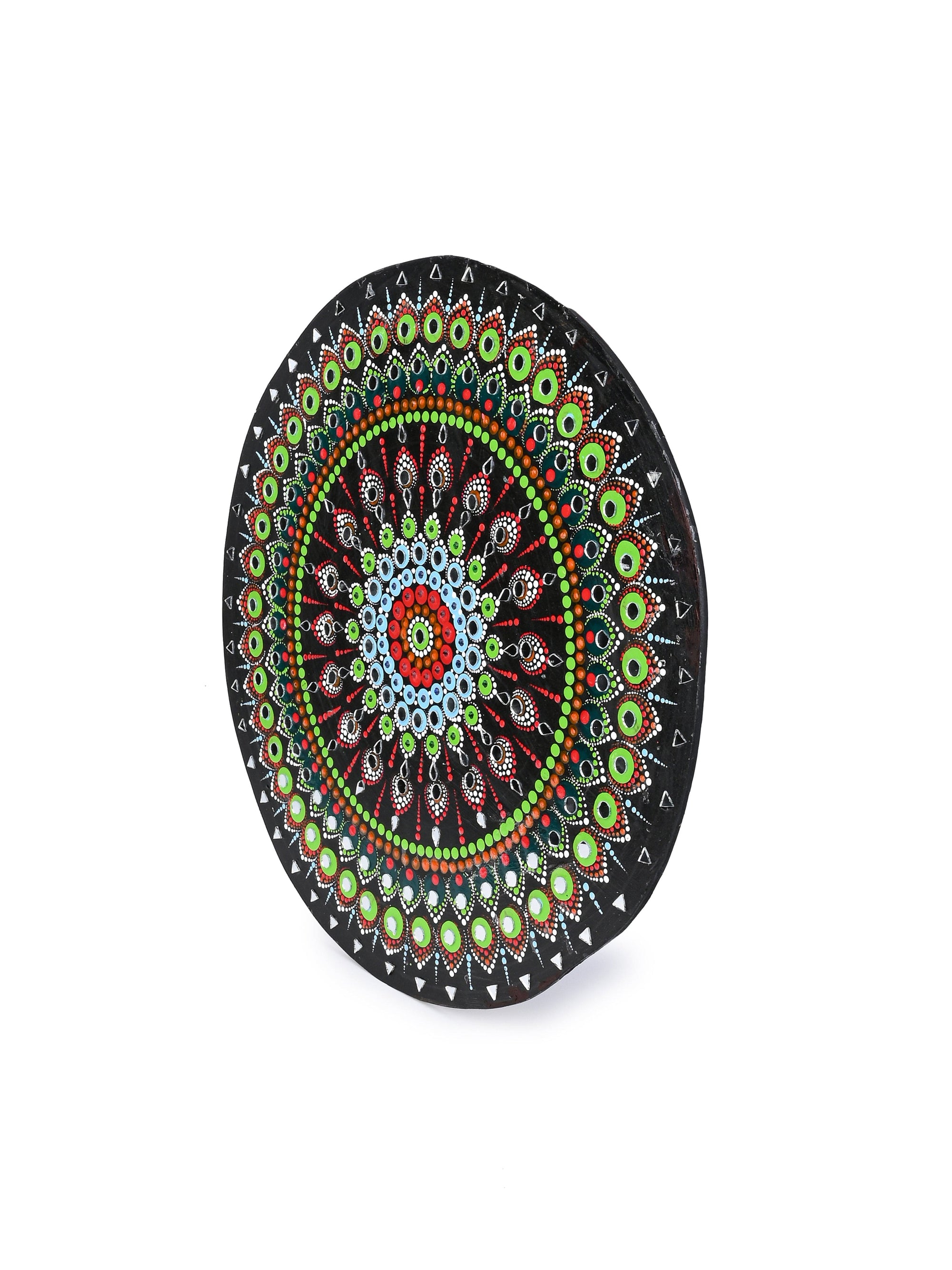 Exclusively Hand Painted Set of 3 Mandala Art Wall Decor