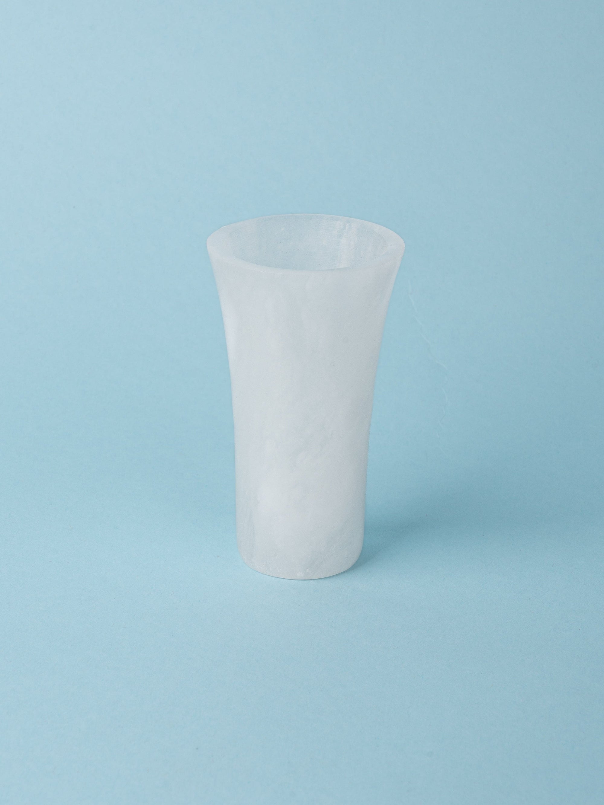 Set of 6 Handcrafted Marble Shot Glasses with a Very Smooth Surface Finish