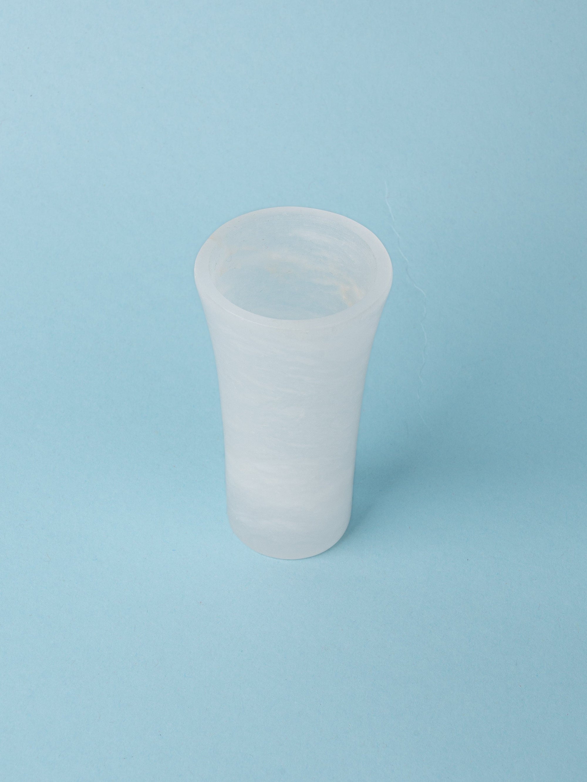 Set of 6 Handcrafted Marble Shot Glasses with a Very Smooth Surface Finish