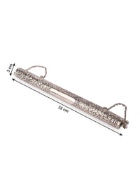 Aluminium Crafted Beautiful Paper Scroll Message Holder, Farman Holder, Document Holder Collectible - The Heritage Artifacts
