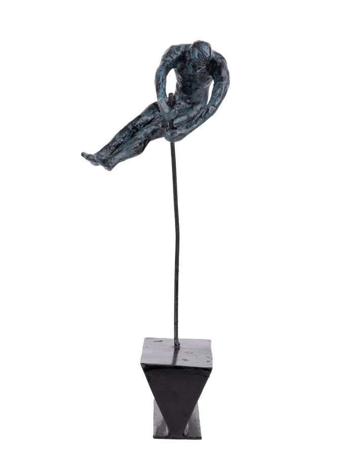 Sculpture name - POLE VAULT - The Heritage Artifacts