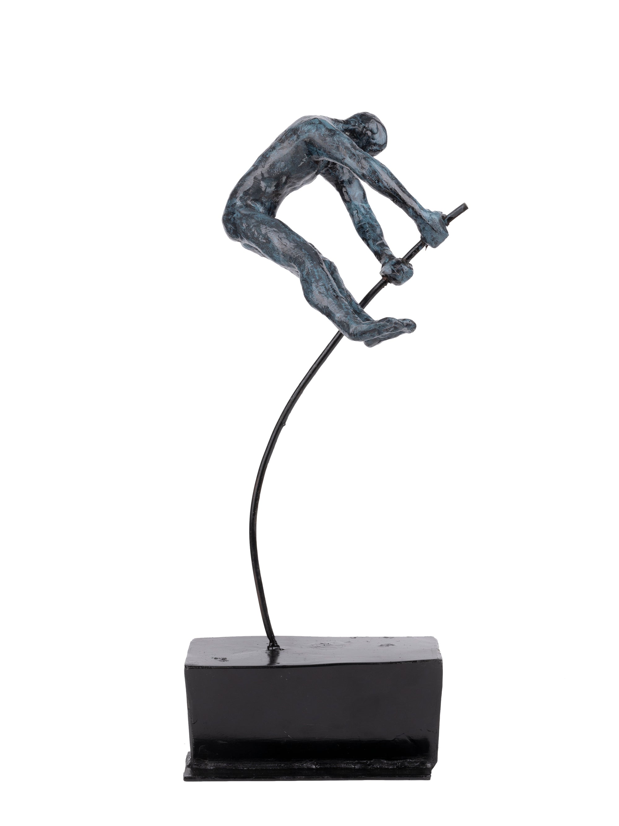 Sculpture name - POLE VAULT - The Heritage Artifacts