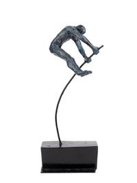 Sculpture name - POLE VAULT - The Heritage Artifacts