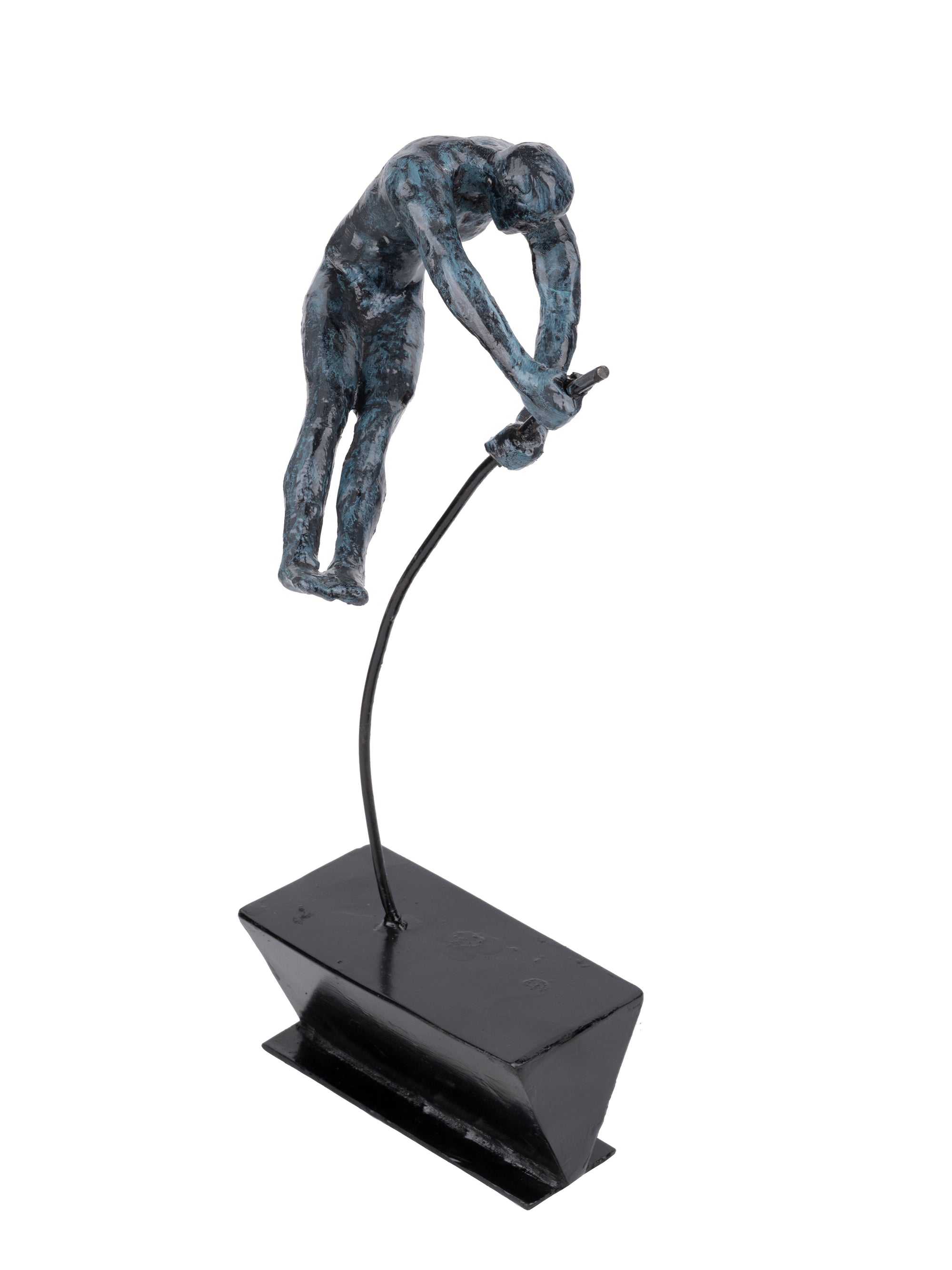 Sculpture name - POLE VAULT - The Heritage Artifacts