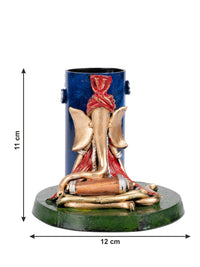 Shantiniketan Art - Resin Craft Pen / Pencil Stand for Home Office - The Heritage Artifacts