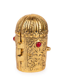 Metal Round Folded Temple Ram Darbar Decorative Showpiece - The Heritage Artifacts