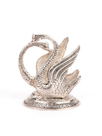 Aluminium Metal Silver Swan shaped Napkin / Tissue Paper holder - The Heritage Artifacts