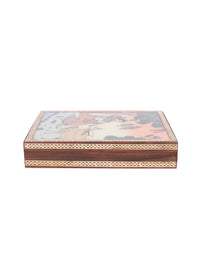 Crushed Gemstone Painting Gift Box, Multipurpose Storage Box - The Heritage Artifacts