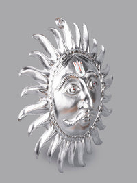 Zinc Metal Handcrafted Hanging Sun Face statue - 14 inches Diameter - The Heritage Artifacts