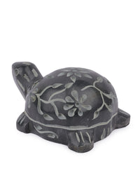 Hand crafted Black stone Tortoise, Decorative showpiece - The Heritage Artifacts