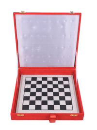 12 inches Premium Marble Chess Board set in a gift box - The Heritage Artifacts