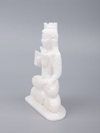 White marble Lord Shiva statue - 6 inches height - The Heritage Artifacts