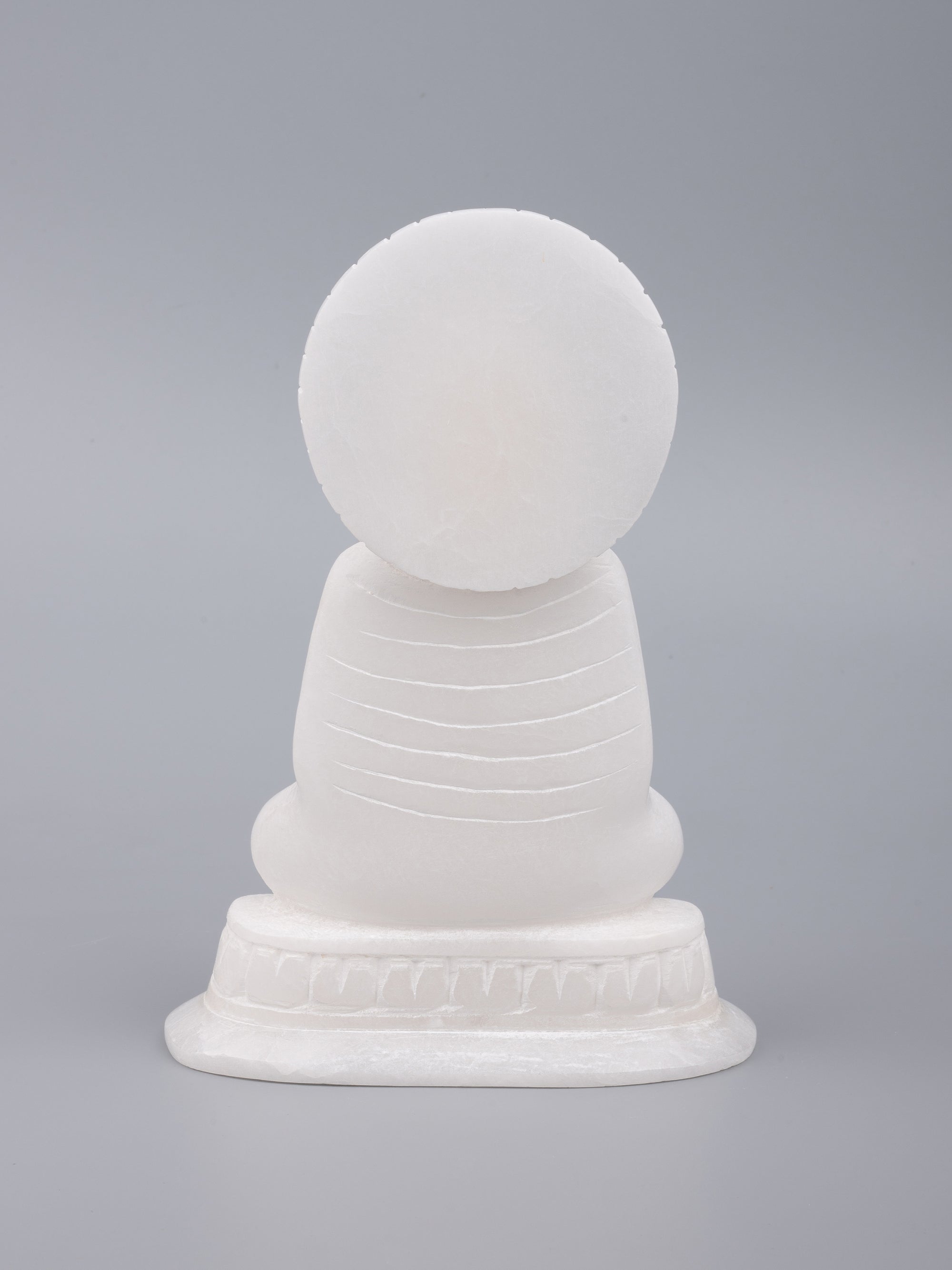 White marble goddess buddha statue - 6 inches height - The Heritage Artifacts