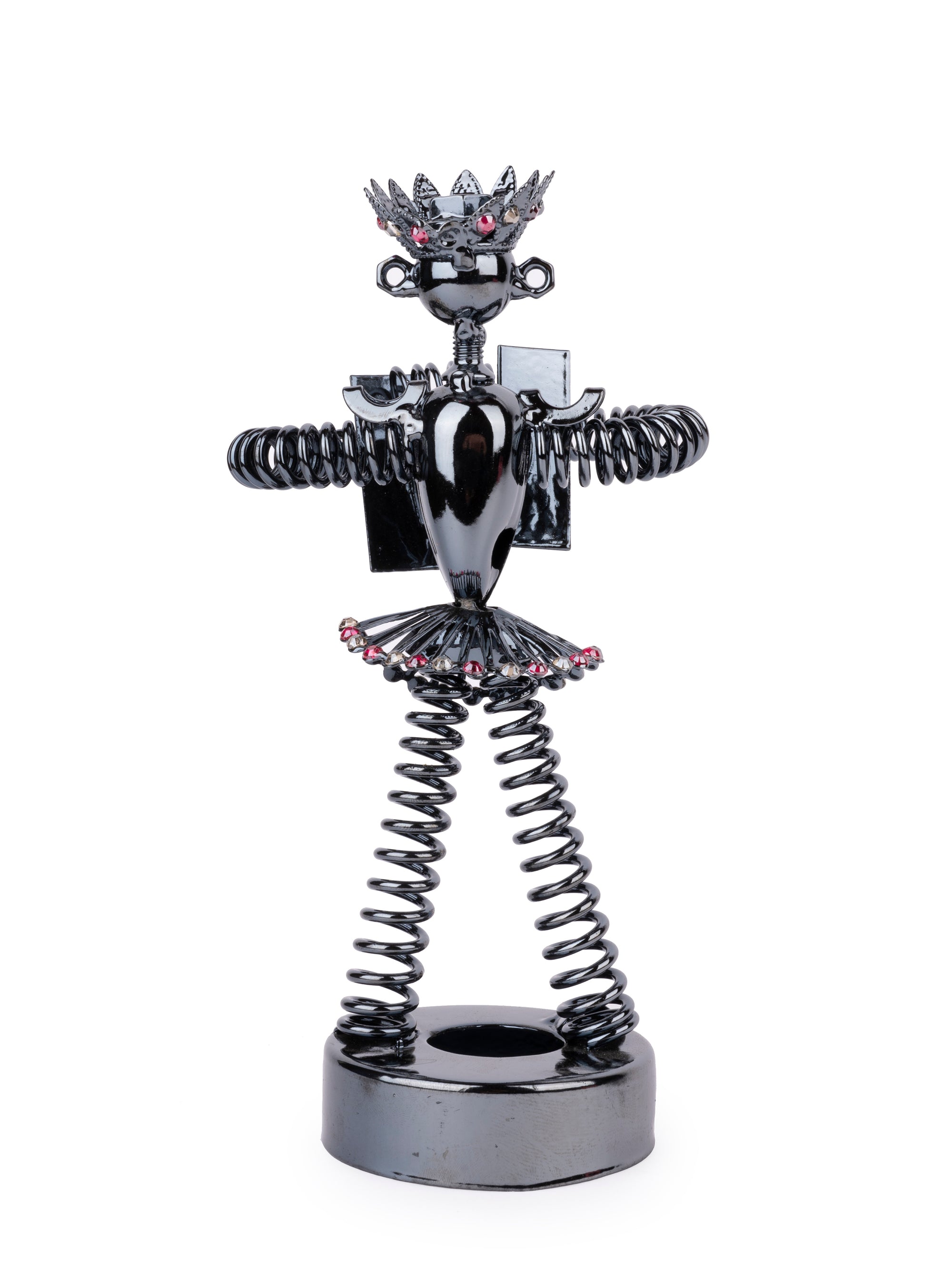 Metal Handcrafted Musician / Accordion Player Decorative Showpiece - The Heritage Artifacts