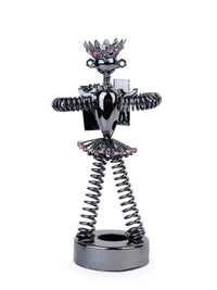 Metal Handcrafted Musician / Accordion Player Decorative Showpiece - The Heritage Artifacts
