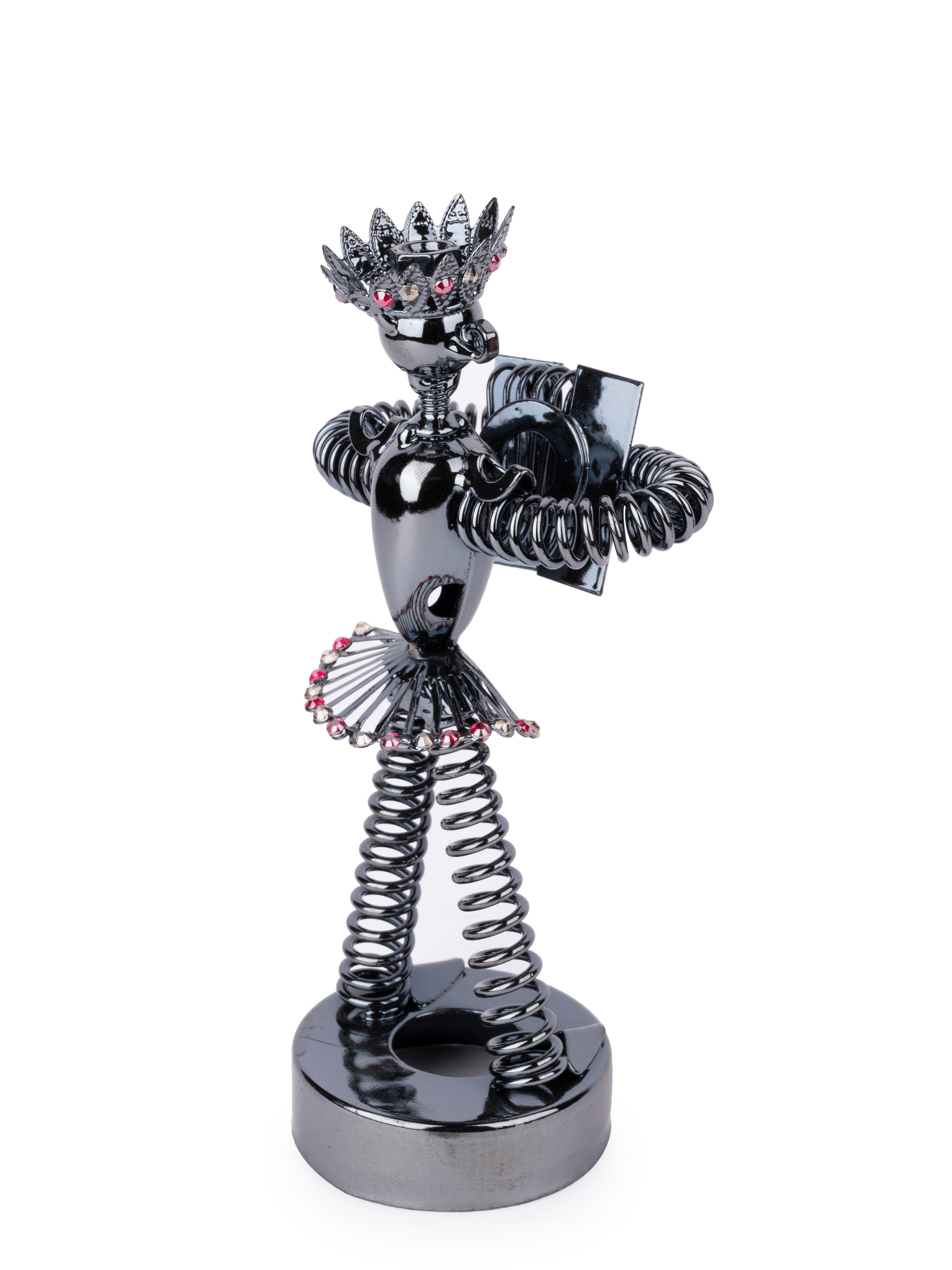 Metal Handcrafted Musician / Accordion Player Decorative Showpiece - The Heritage Artifacts