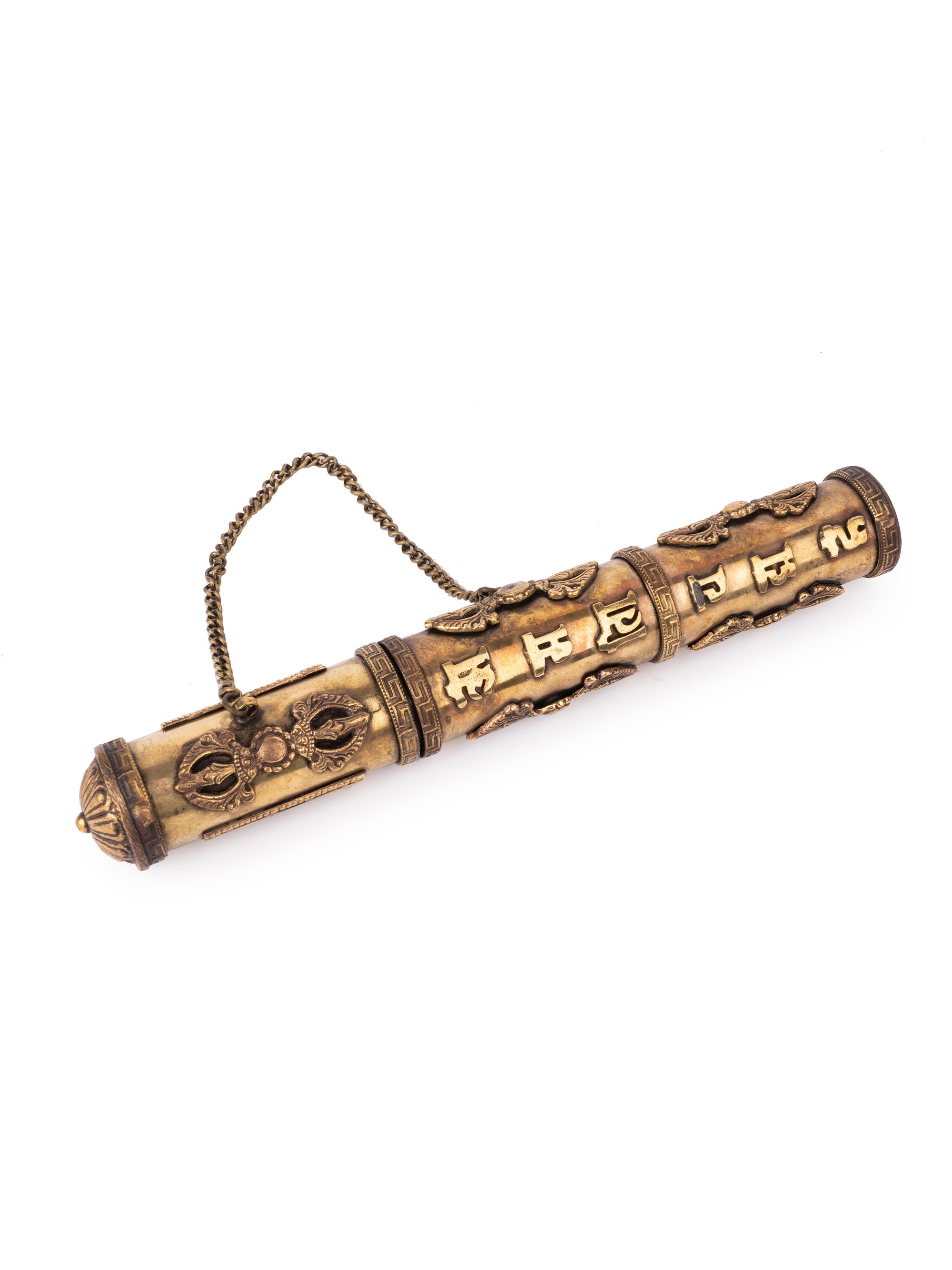 Brass Handcrafted Farman / Message Holder Decorative Showpiece - The Heritage Artifacts