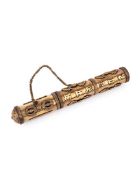 Brass Handcrafted Farman / Message Holder Decorative Showpiece - The Heritage Artifacts
