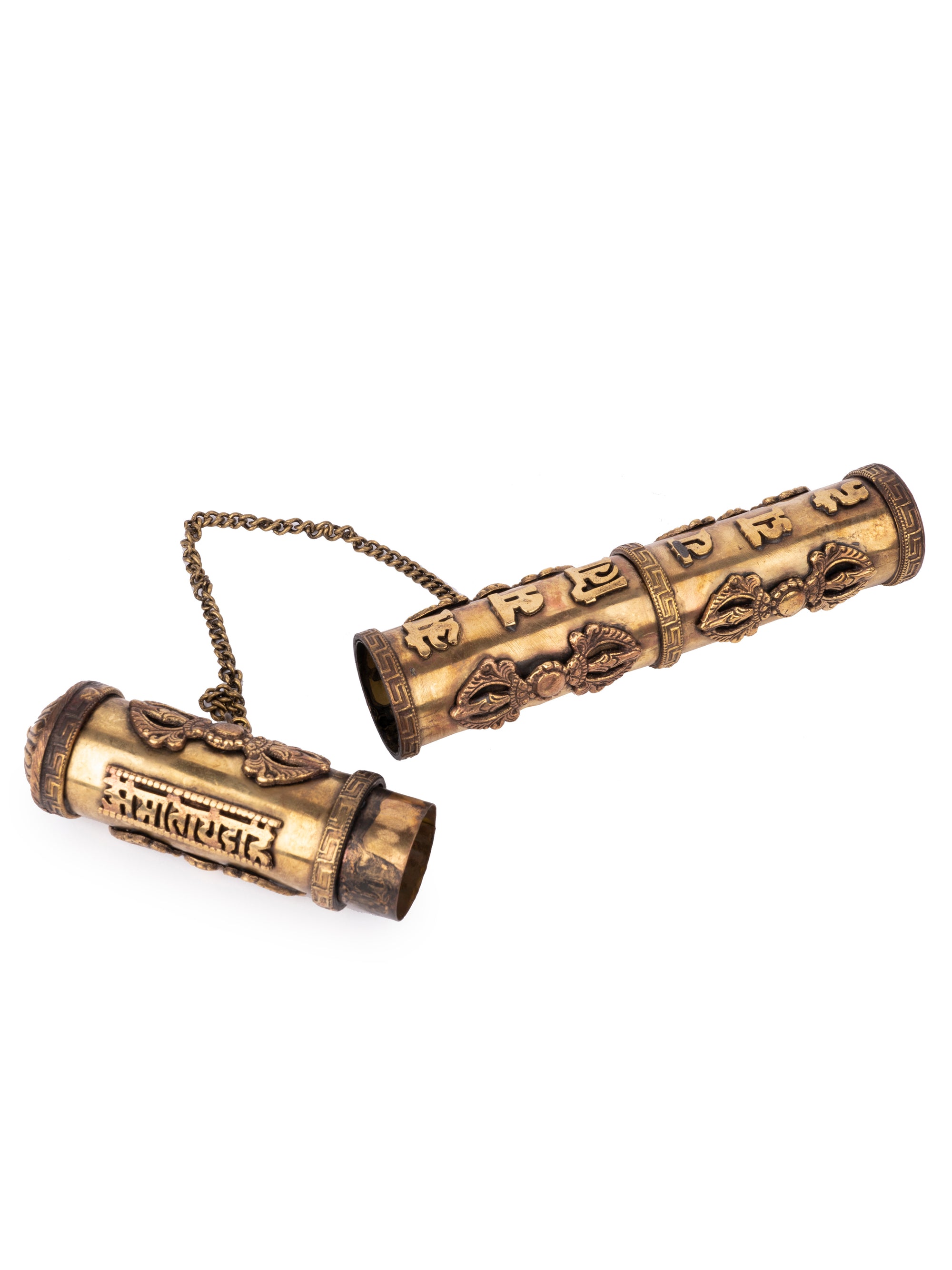 Brass Handcrafted Farman / Message Holder Decorative Showpiece - The Heritage Artifacts