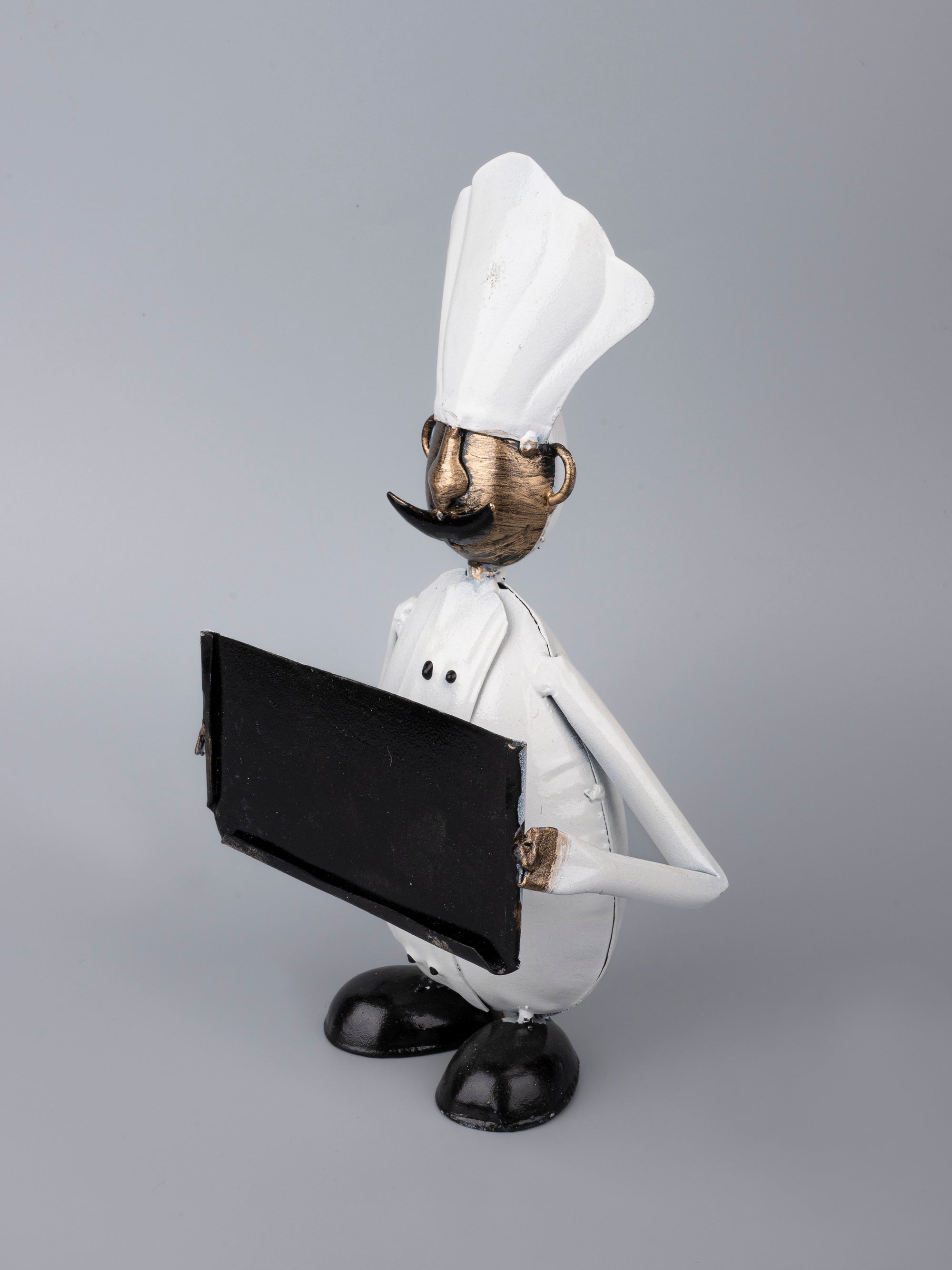Metal Crafted Team of Chef Decorative Showpiece - The Heritage Artifacts