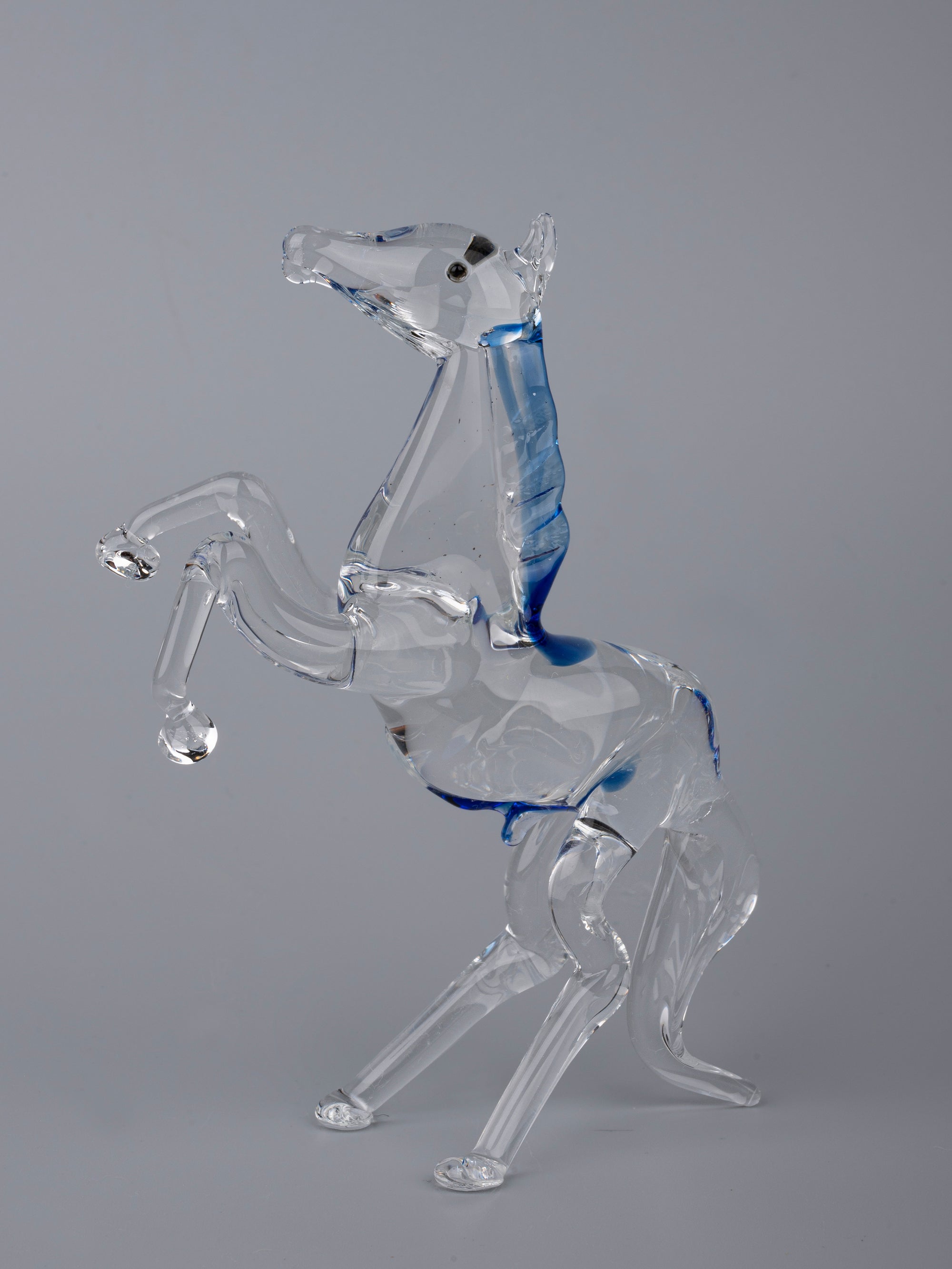 Horse Family Set of 4 pieces Glass Home Decor - The Heritage Artifacts