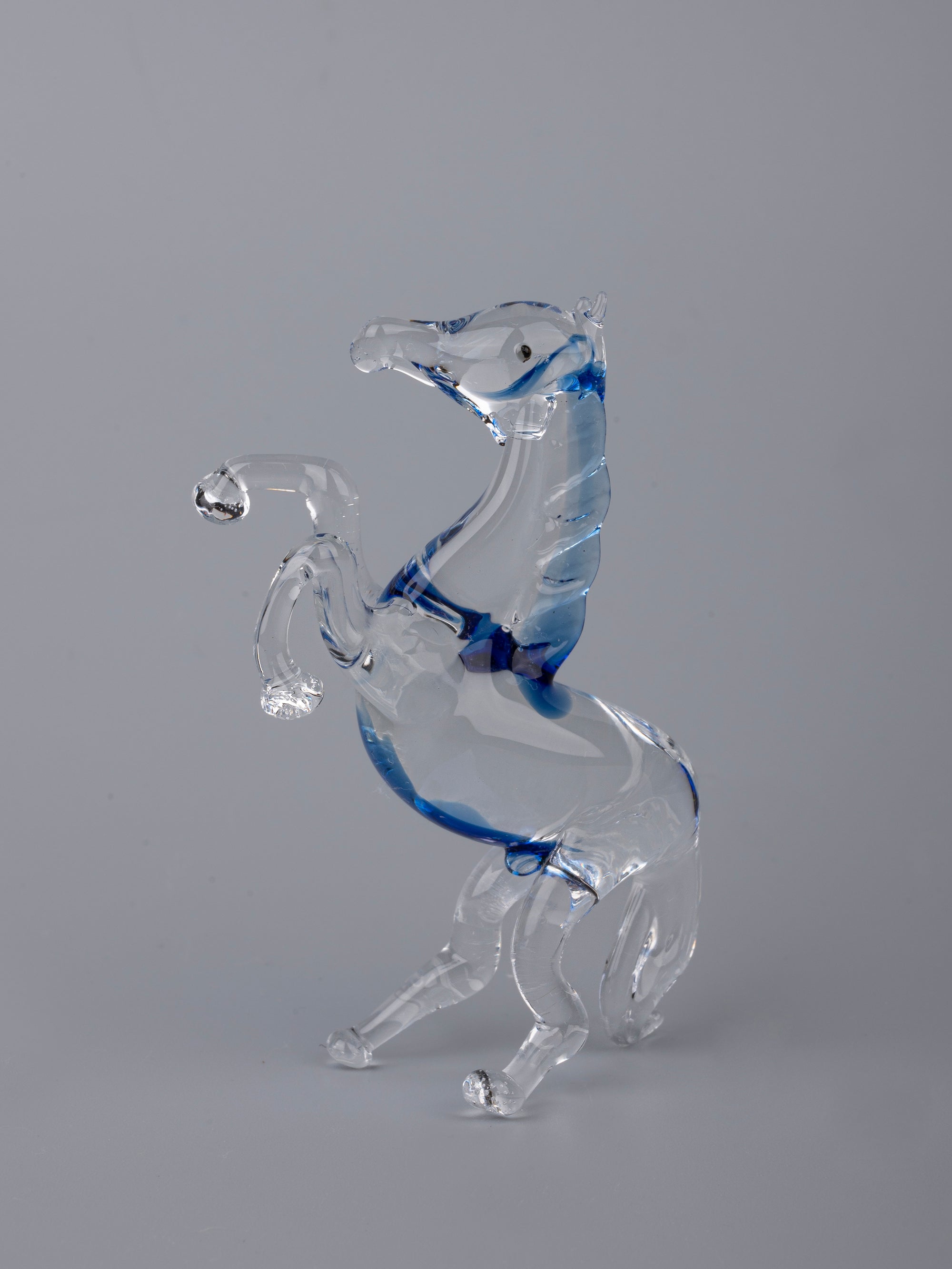 Horse Family Set of 4 pieces Glass Home Decor - The Heritage Artifacts