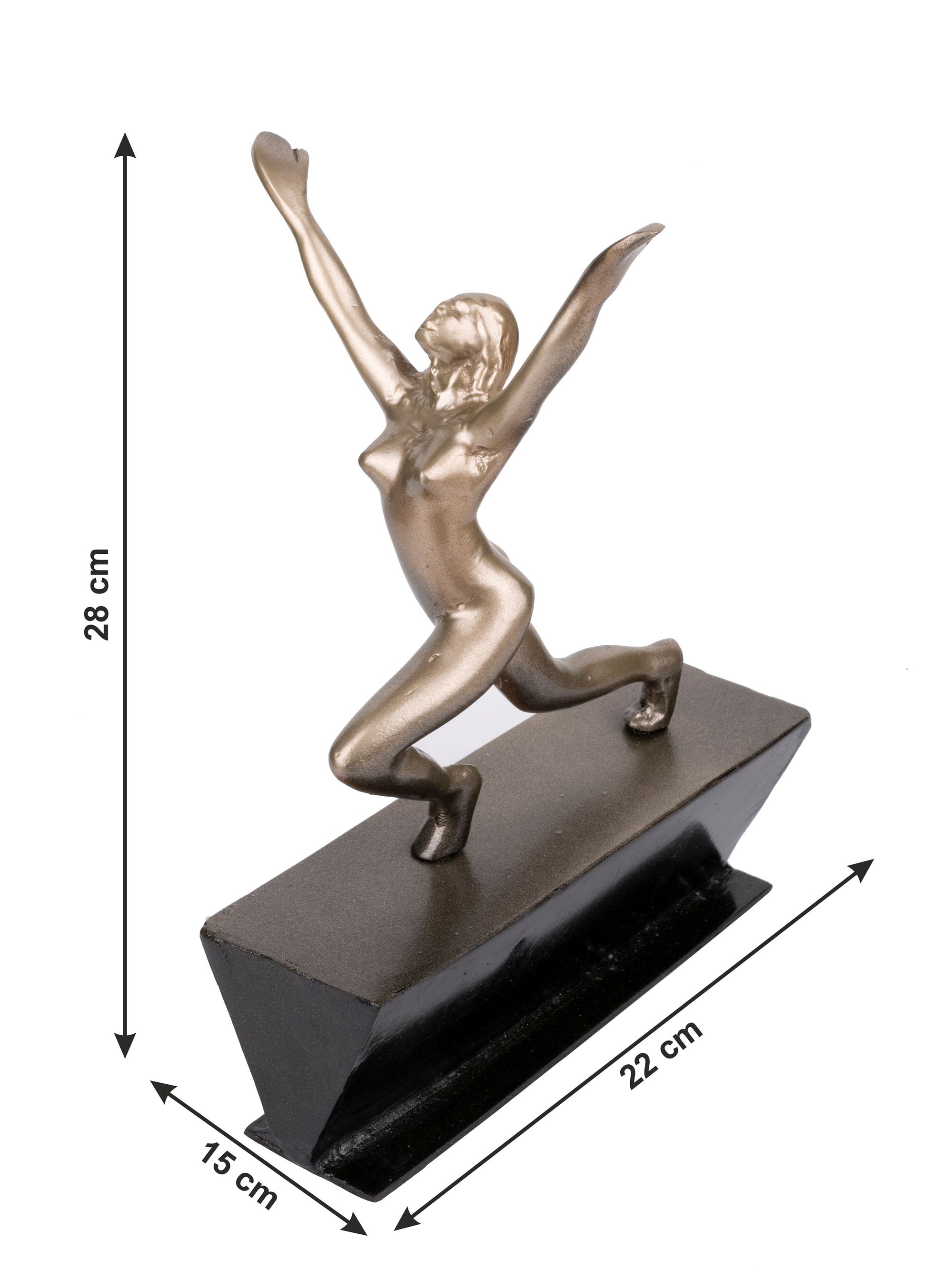 Sculpture name - SYMBOL OF PROSPERITY, LADY - The Heritage Artifacts
