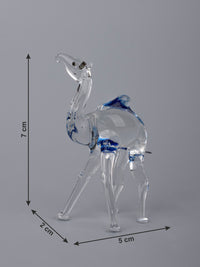Camel Family Set of 4 pieces Glass Home Decor - The Heritage Artifacts