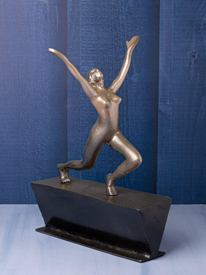 Sculpture name - SYMBOL OF PROSPERITY, LADY - The Heritage Artifacts