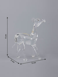 Deer Family Set of 4 pieces Glass Home Decor - The Heritage Artifacts