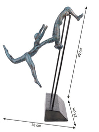 Sculpture name - TRAPEZIST - The Heritage Artifacts