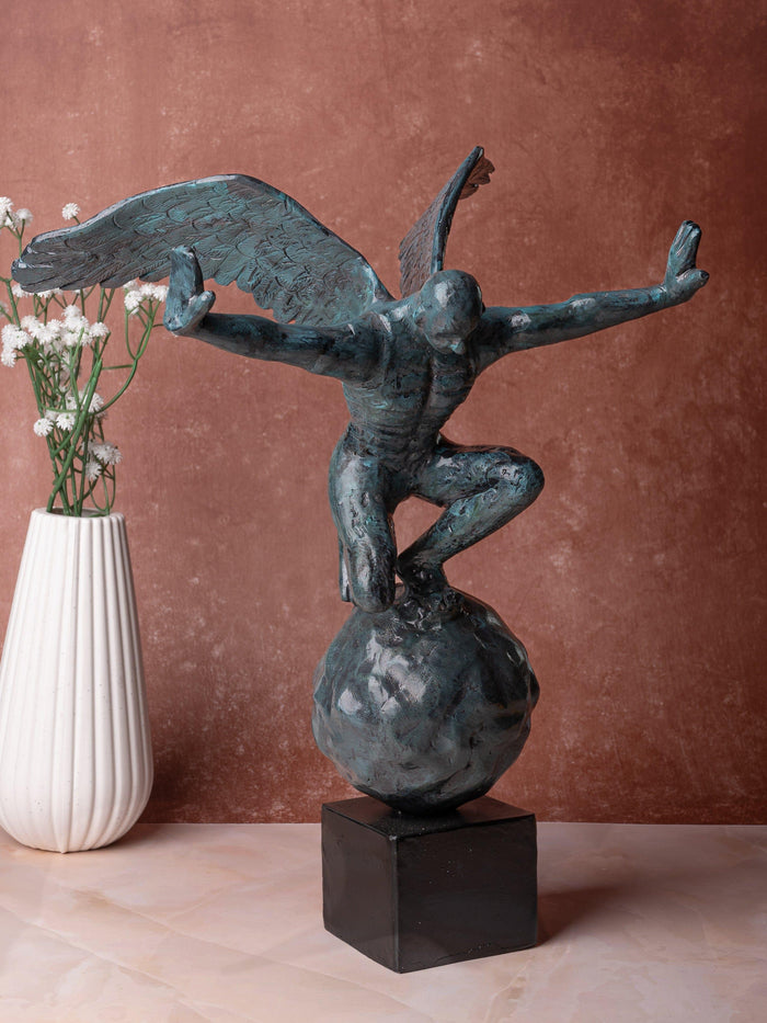 Sculpture name - WATCHER - THE ARCHANGEL - The Heritage Artifacts