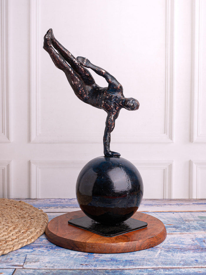 Sculpture name - STABILITY OF MIND - The Heritage Artifacts