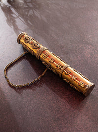 Brass Handcrafted Farman / Message Holder Decorative Showpiece - The Heritage Artifacts